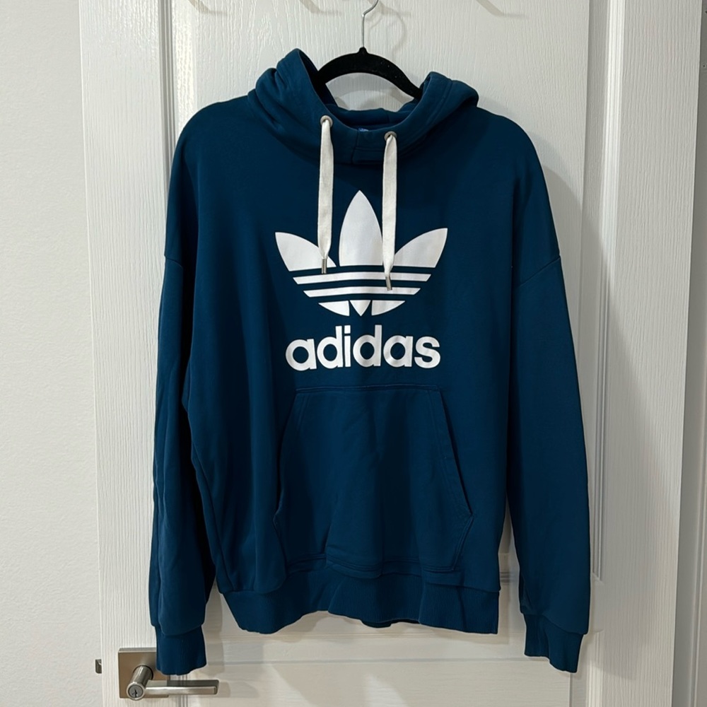 Adidas logo hoodie
